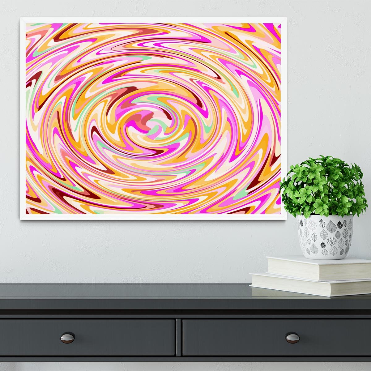 In The Mix Framed Print - Canvas Art Rocks -6