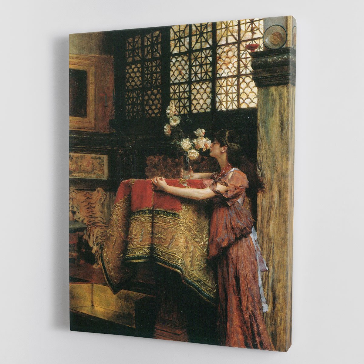 In my studio by Alma Tadema Canvas Print or Poster
