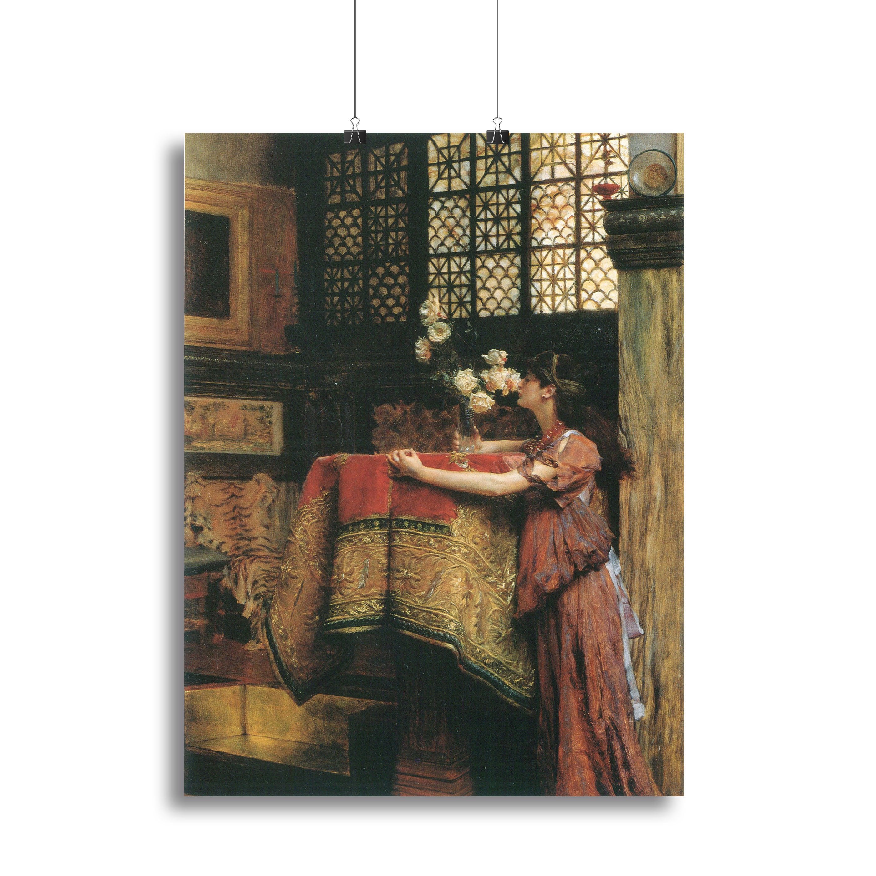 In my studio by Alma Tadema Canvas Print or Poster