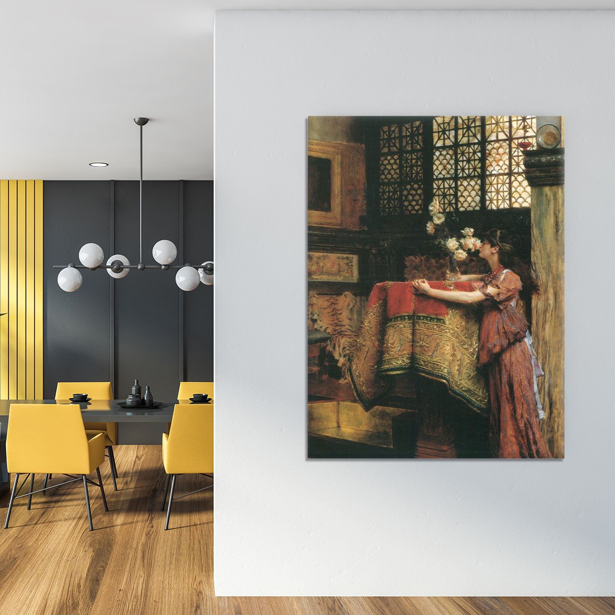 In my studio by Alma Tadema Canvas Print or Poster