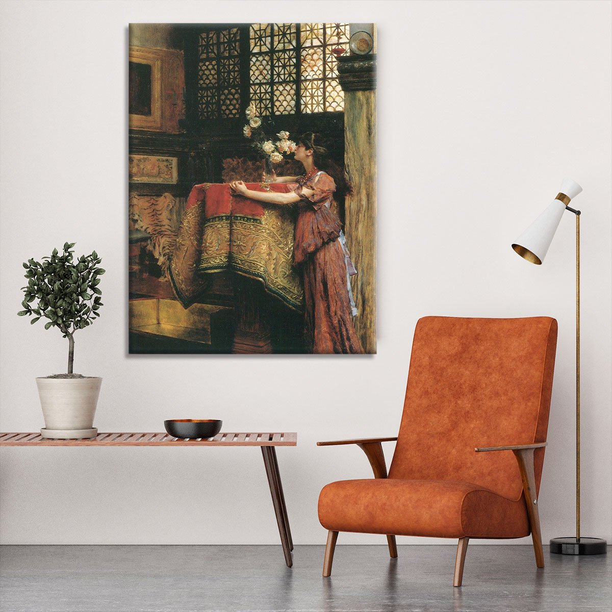 In my studio by Alma Tadema Canvas Print or Poster