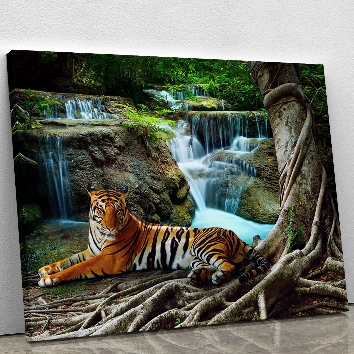 Indochina tiger Canvas Print or Poster