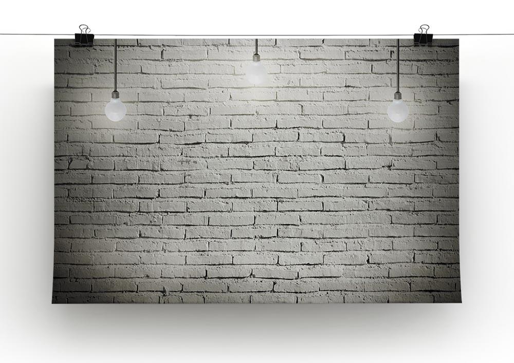 Industrial interior with wooden Canvas Print or Poster - Canvas Art Rocks - 2