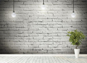 Industrial interior with wooden Wall Mural Wallpaper - Canvas Art Rocks - 4