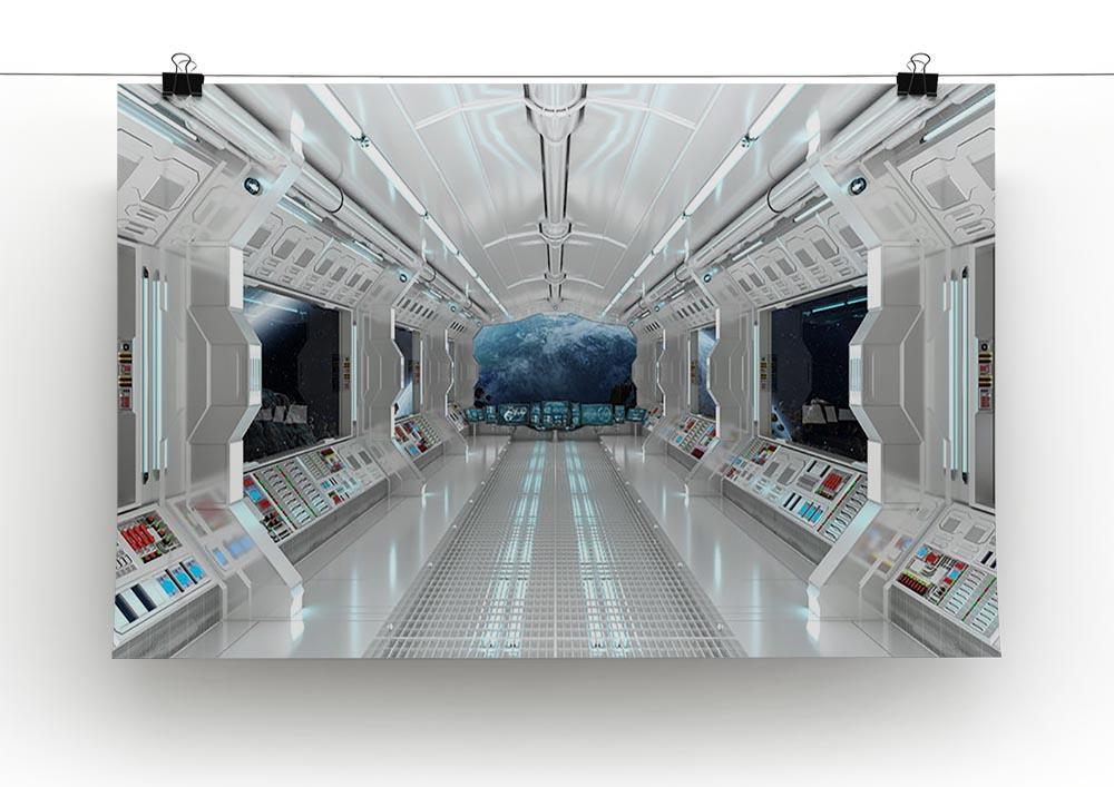 Inside Space Shuttle Canvas Print or Poster - Canvas Art Rocks - 2
