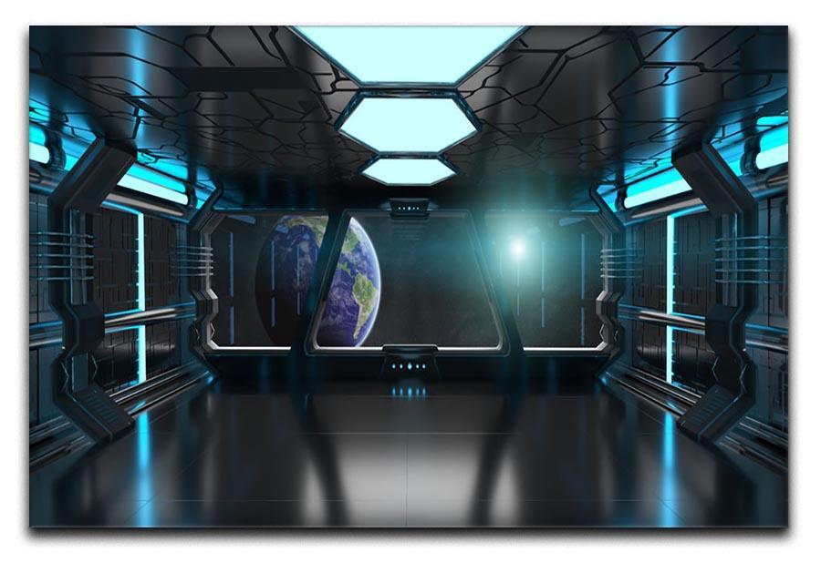 Inside a Spaceship Canvas Print or Poster  - Canvas Art Rocks - 1
