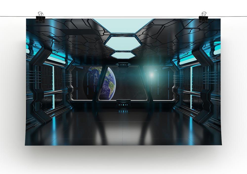 Inside a Spaceship Canvas Print or Poster - Canvas Art Rocks - 2