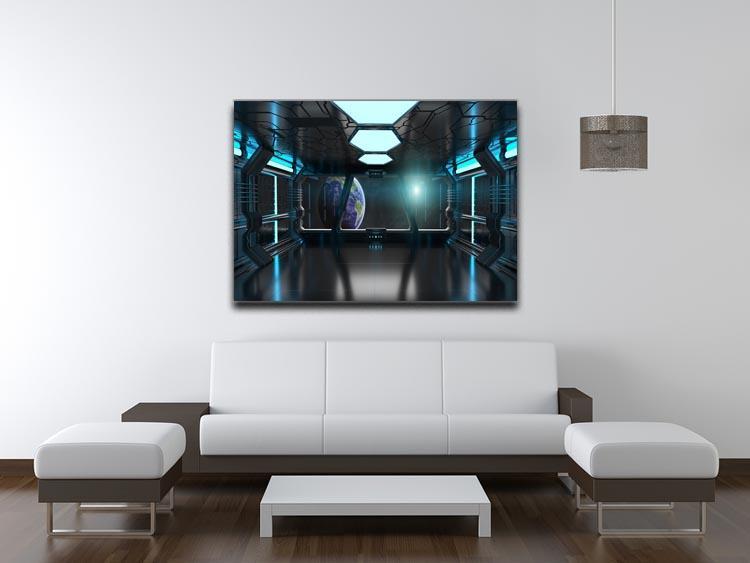 Inside a Spaceship Canvas Print or Poster - Canvas Art Rocks - 4