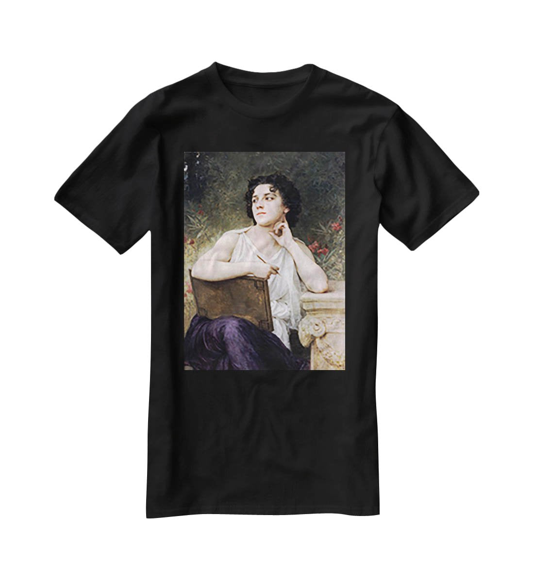 Inspiration By Bouguereau T-Shirt - Canvas Art Rocks - 1