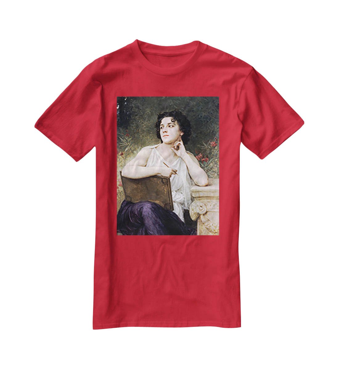 Inspiration By Bouguereau T-Shirt - Canvas Art Rocks - 4