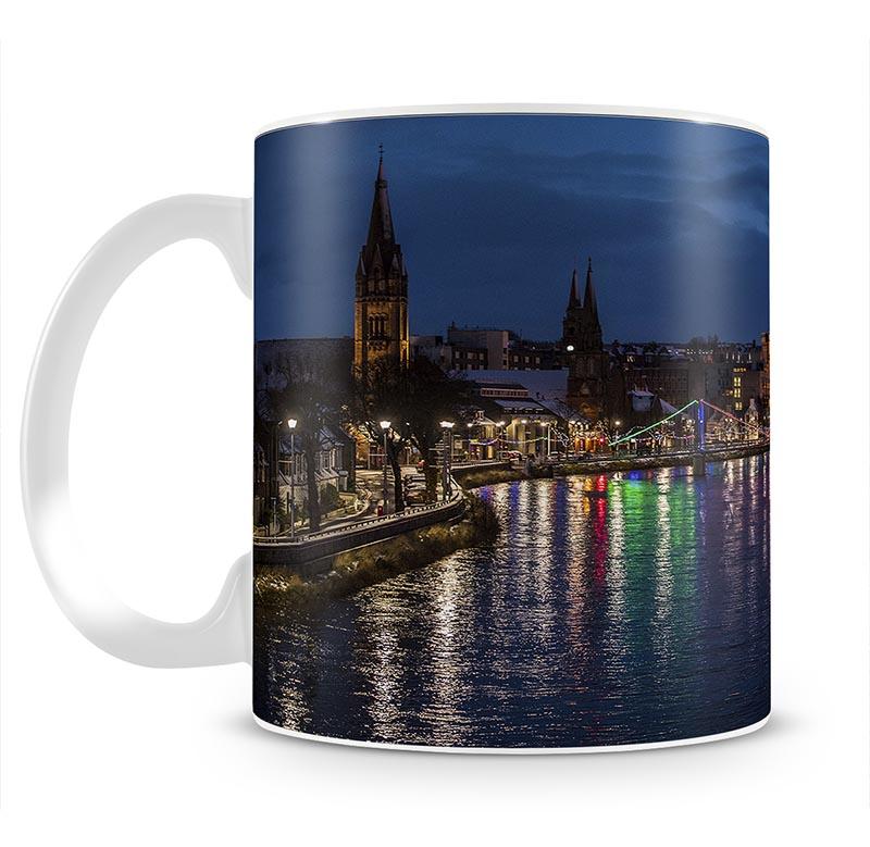 Inverness at night Mug - Canvas Art Rocks - 1