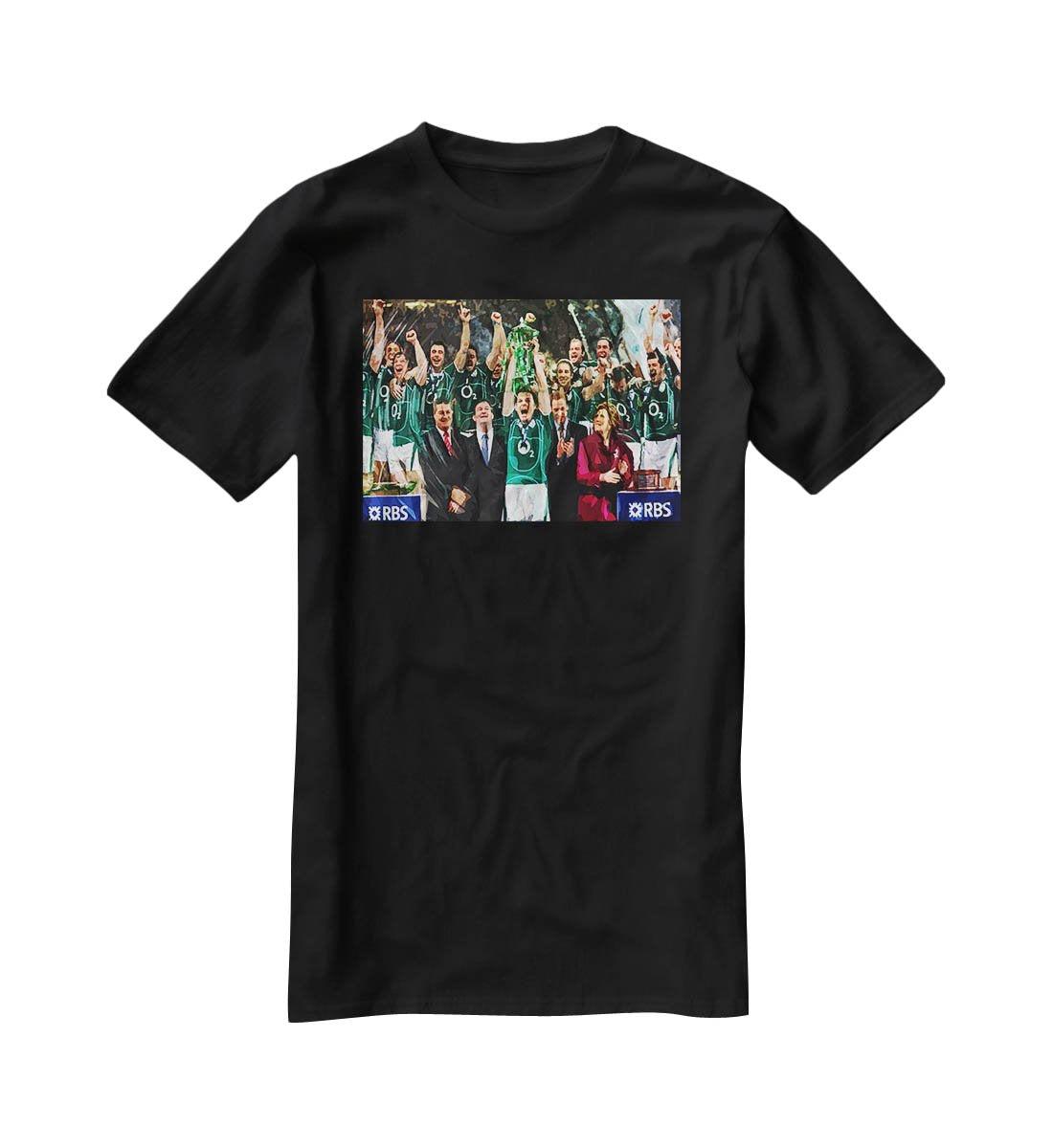 Ireland 6 Nations Grand Slam 2018 T-Shirt - Canvas Art Rocks - 1