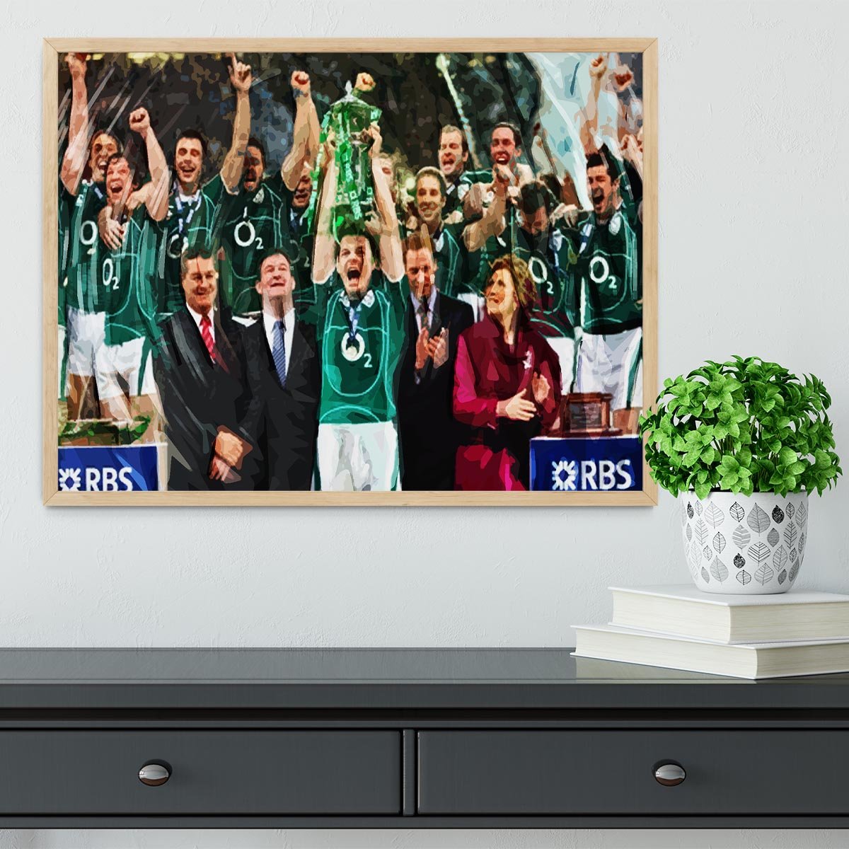 Ireland 6 Nations Grand Slam 2018 Framed Print - Canvas Art Rocks - 4