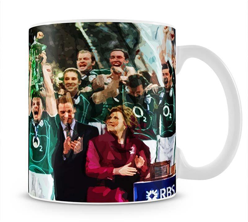 Ireland 6 Nations Grand Slam 2018 Mug - Canvas Art Rocks - 1