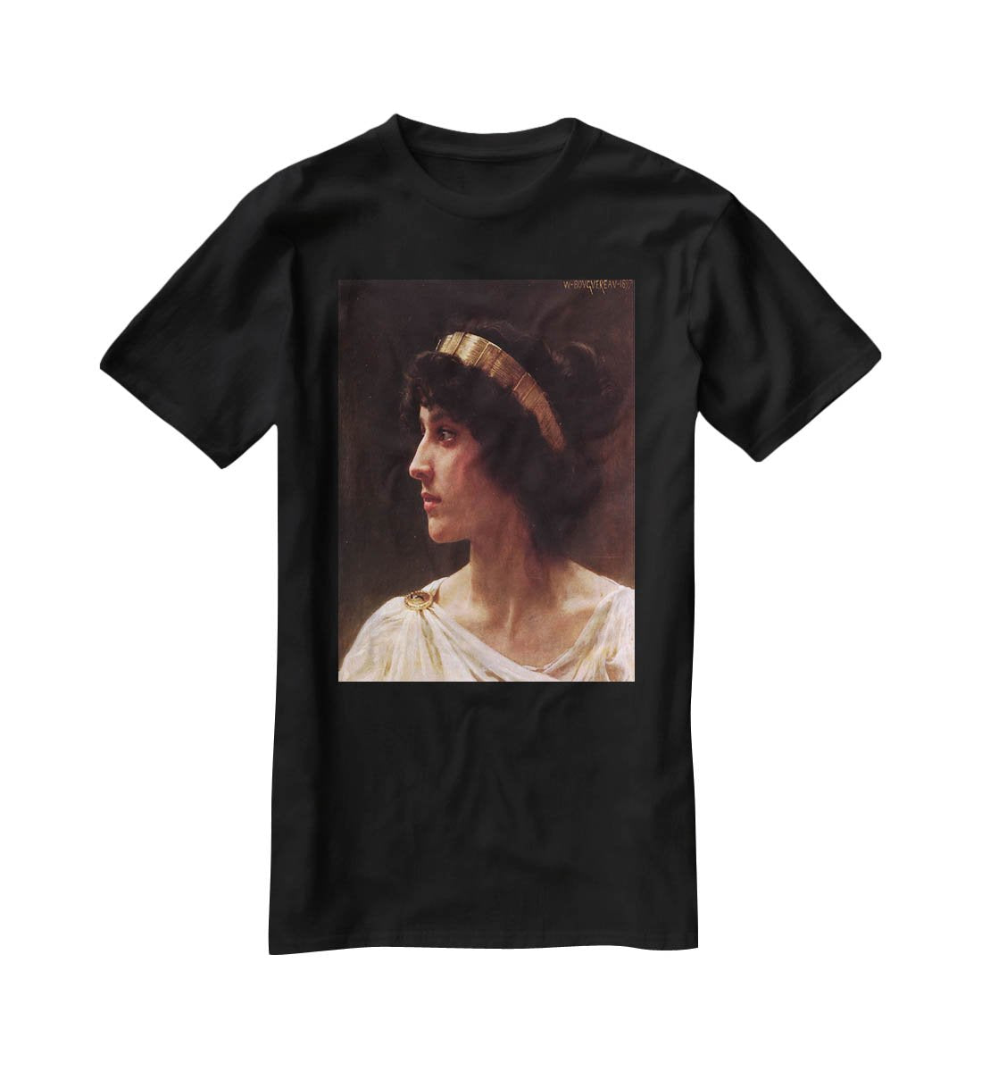 Irene By Bouguereau T-Shirt - Canvas Art Rocks - 1