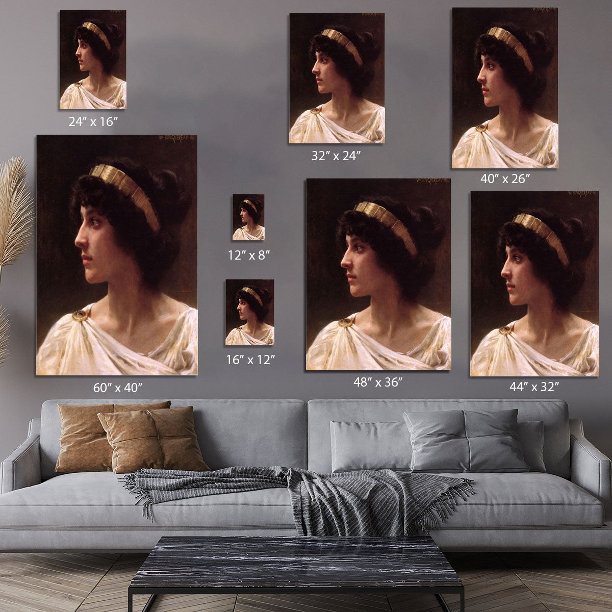 Irene By Bouguereau Canvas Print or Poster