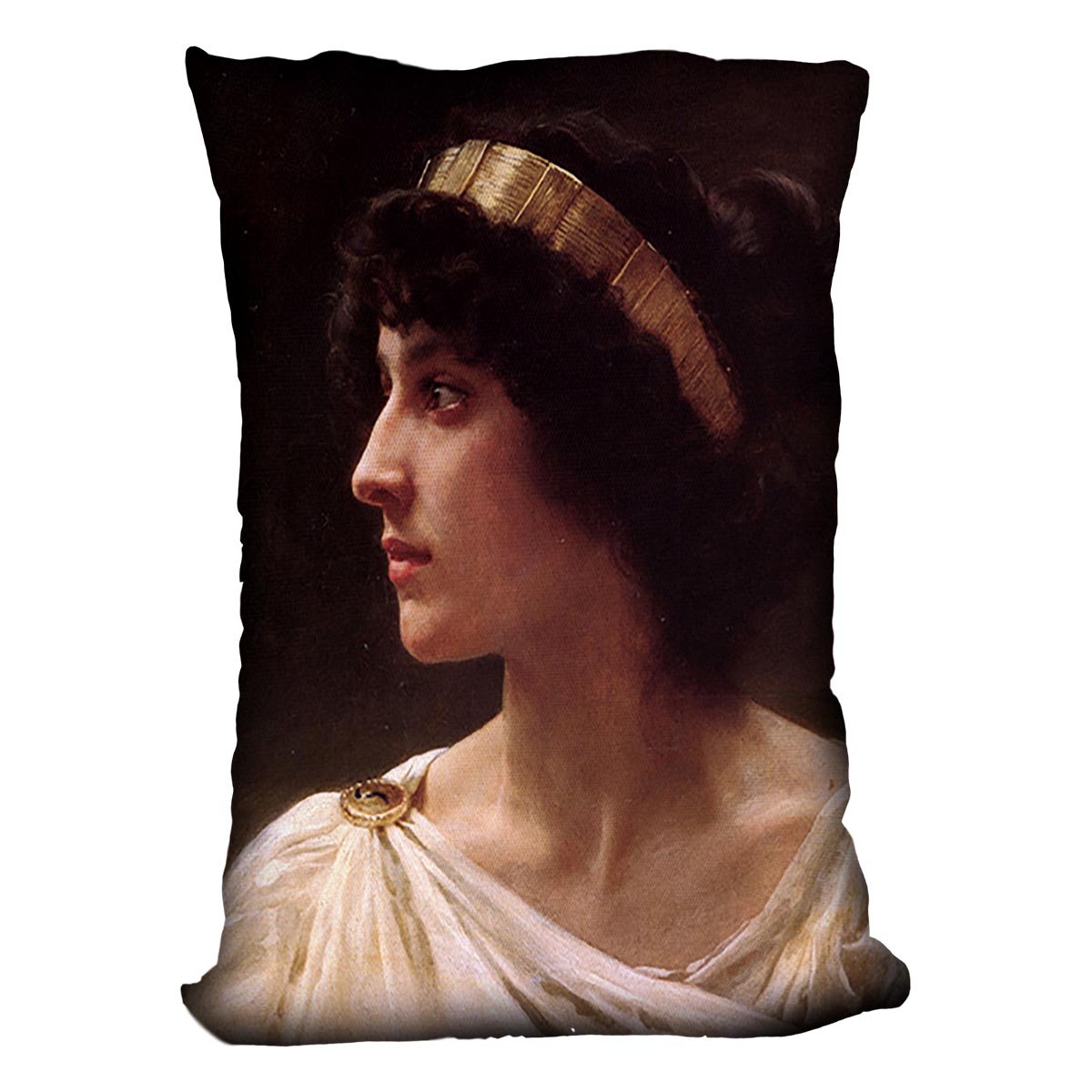 Irene By Bouguereau Throw Pillow