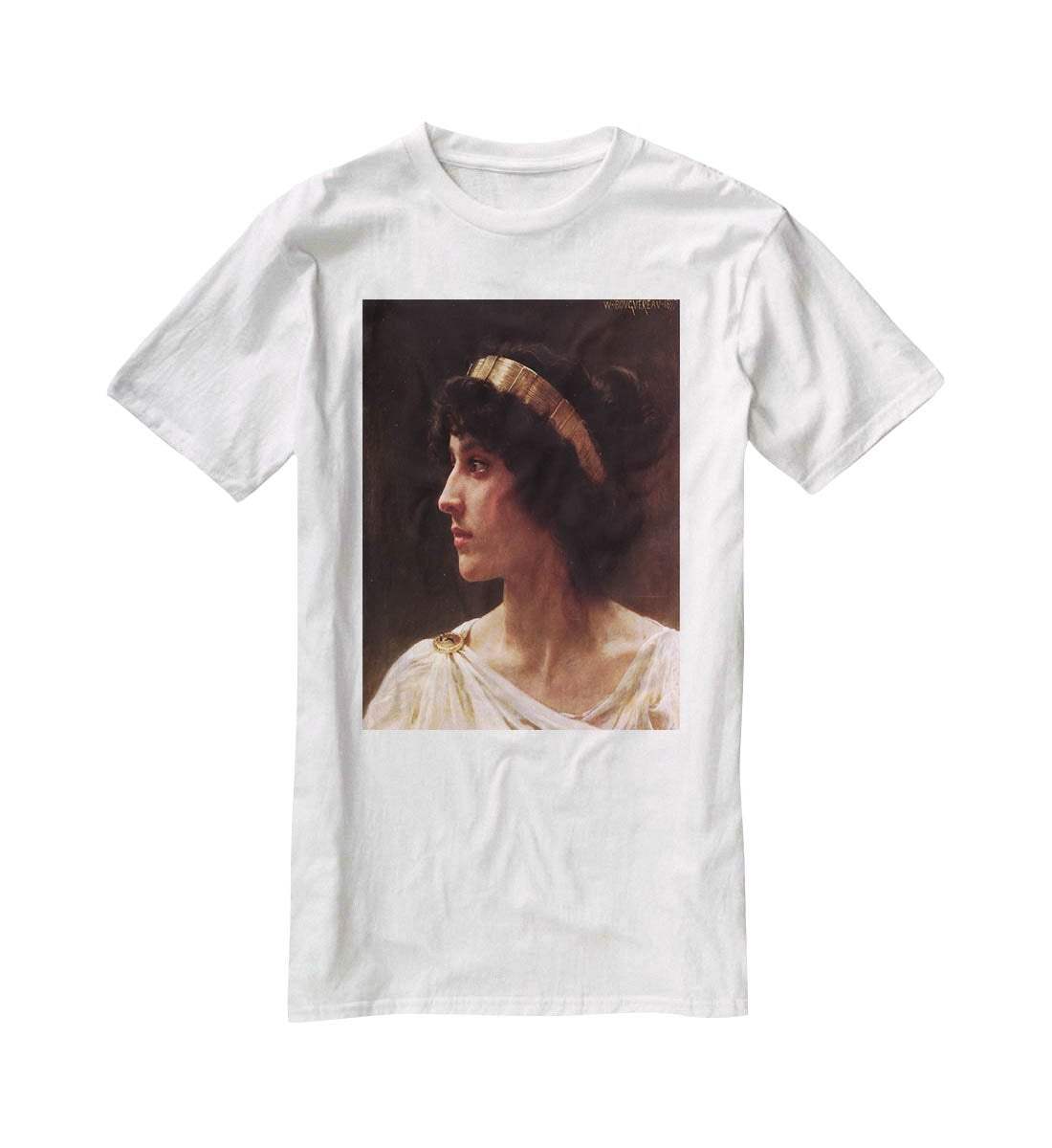 Irene By Bouguereau T-Shirt - Canvas Art Rocks - 5