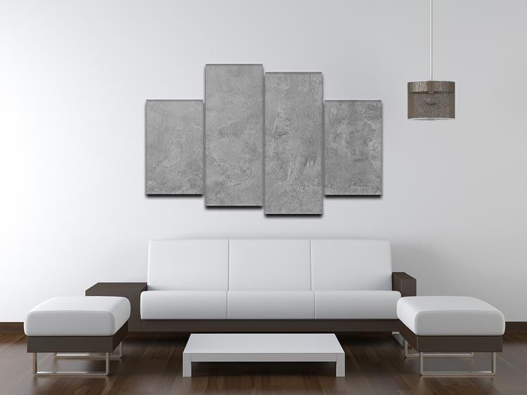 It is Cement 4 Split Panel Canvas - Canvas Art Rocks - 3