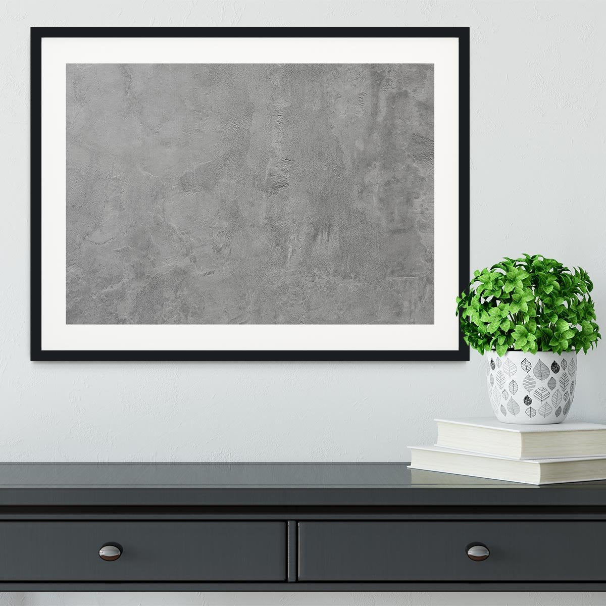 It is Cement Framed Print - Canvas Art Rocks - 1