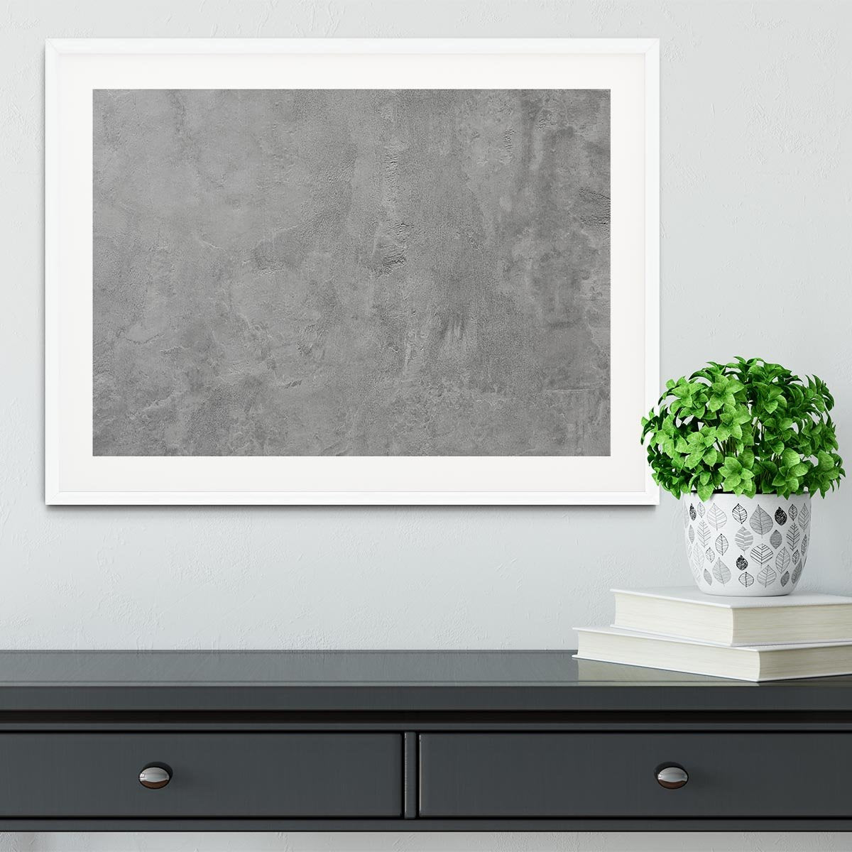It is Cement Framed Print - Canvas Art Rocks - 5