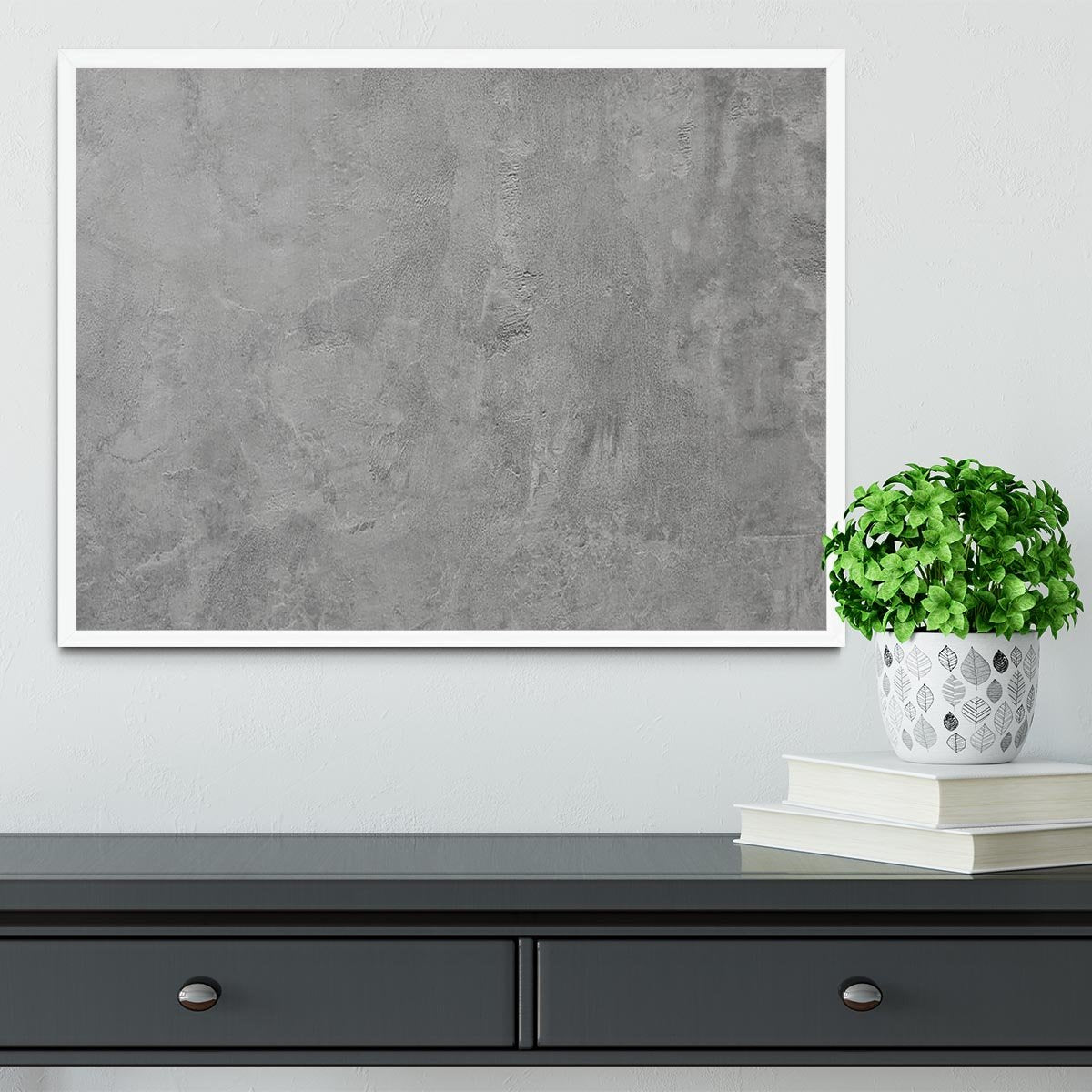 It is Cement Framed Print - Canvas Art Rocks -6