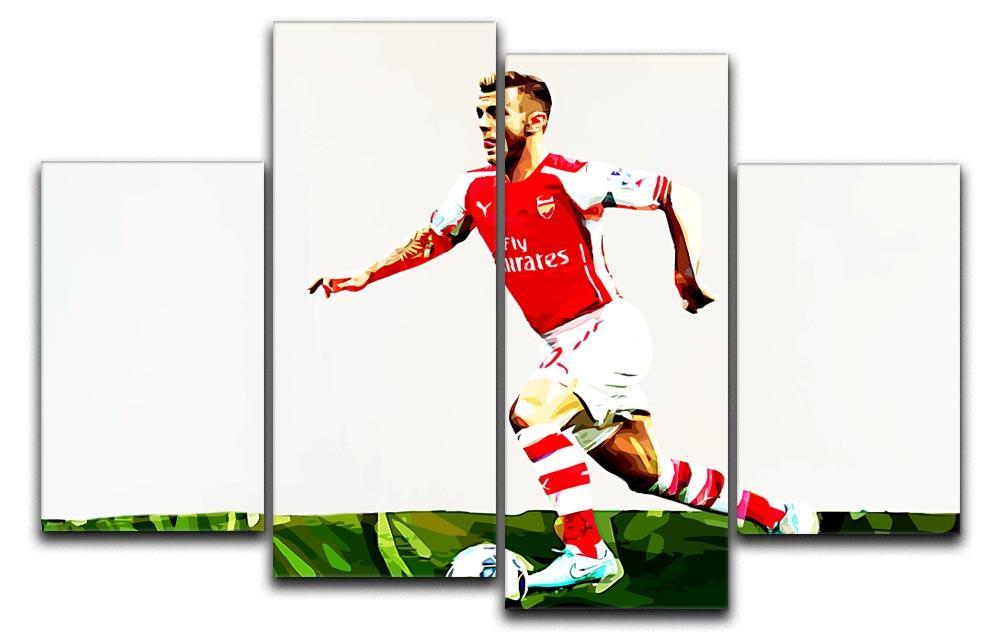 Jack Wilshere 4 Split Panel Canvas  - Canvas Art Rocks - 1