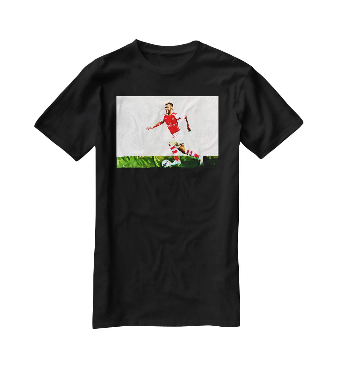 Jack Wilshere T-Shirt - Canvas Art Rocks - 1