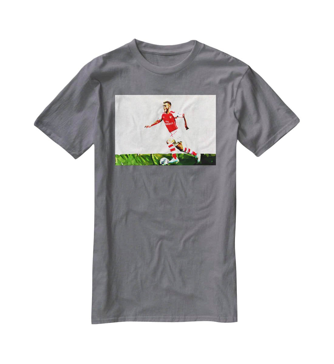 Jack Wilshere T-Shirt - Canvas Art Rocks - 3