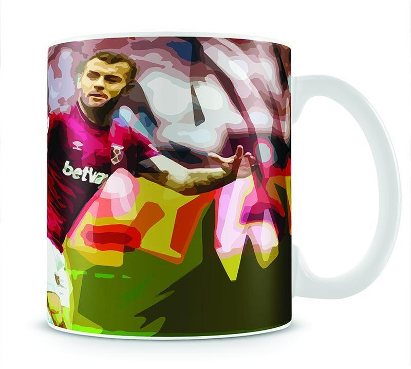 Jack Wilshere West Ham Mug - Canvas Art Rocks - 1