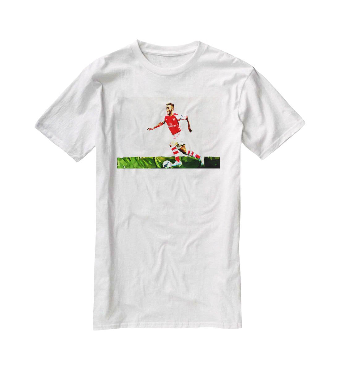 Jack Wilshere T-Shirt - Canvas Art Rocks - 5