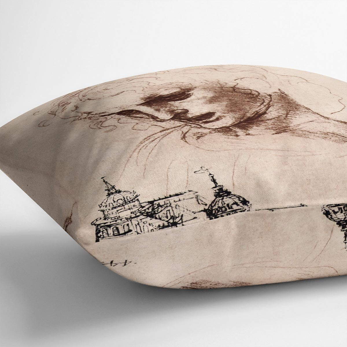 Jacobus Maior by Da Vinci Throw Pillow