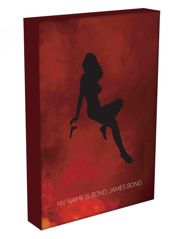 James Bond Minimal Movie Canvas Print or Poster - Canvas Art Rocks - 3