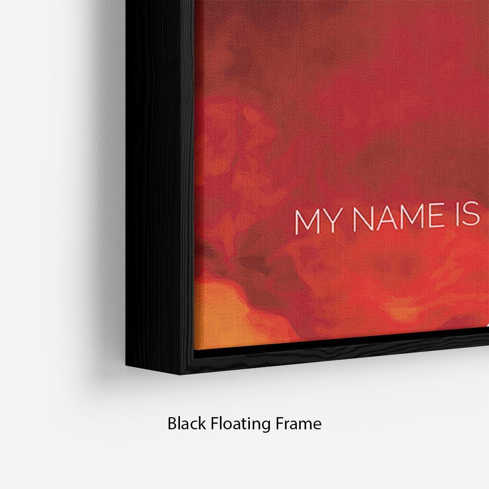James Bond Minimal Movie Floating Frame Canvas - Canvas Art Rocks - 2