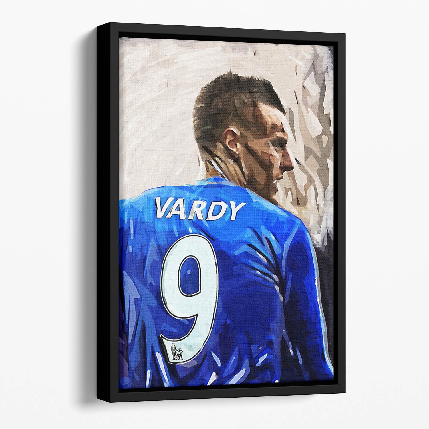 Jamie Vardy Floating Framed Canvas