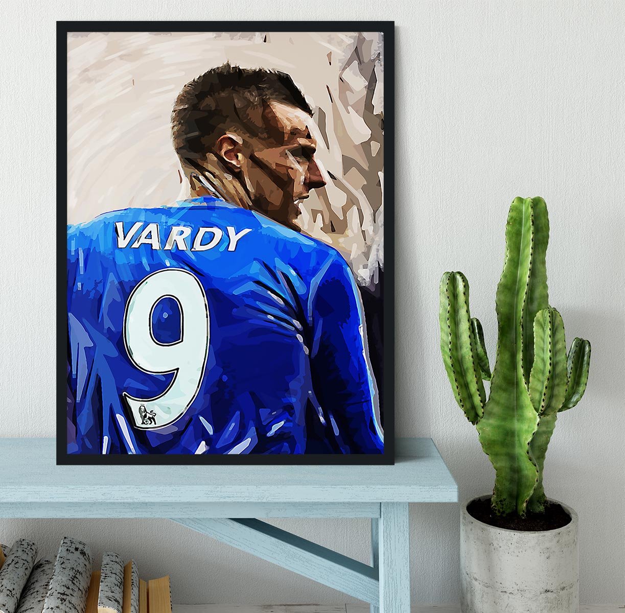 Jamie Vardy Framed Print - Canvas Art Rocks - 2