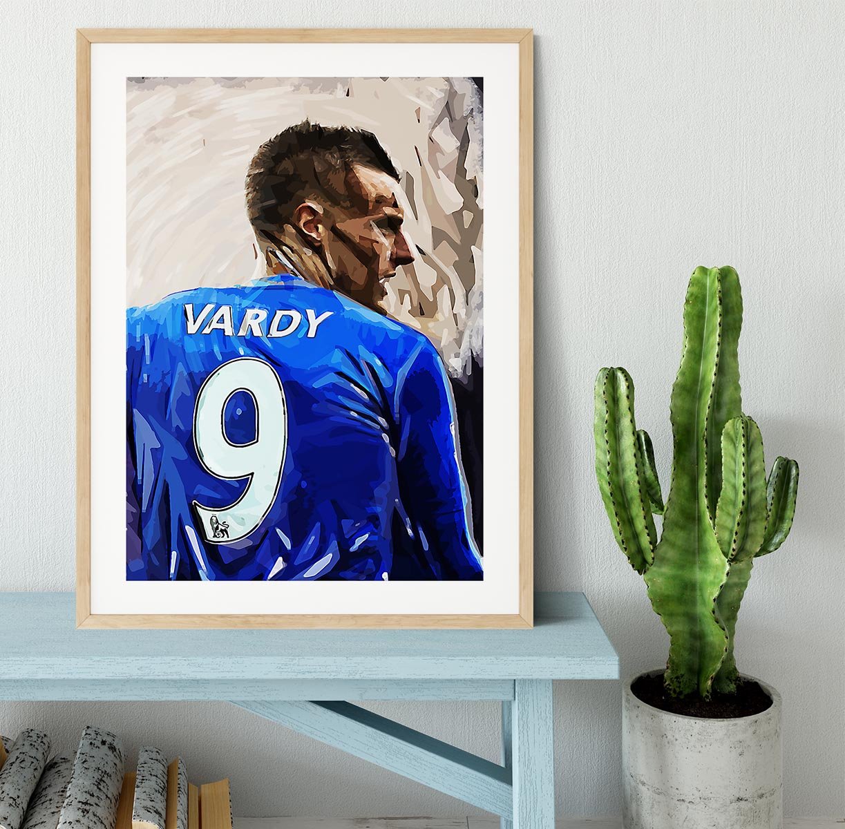 Jamie Vardy Framed Print - Canvas Art Rocks - 3