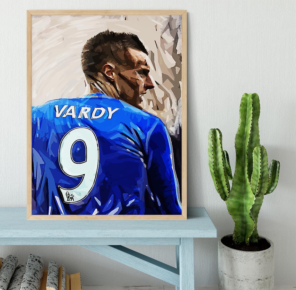 Jamie Vardy Framed Print - Canvas Art Rocks - 4