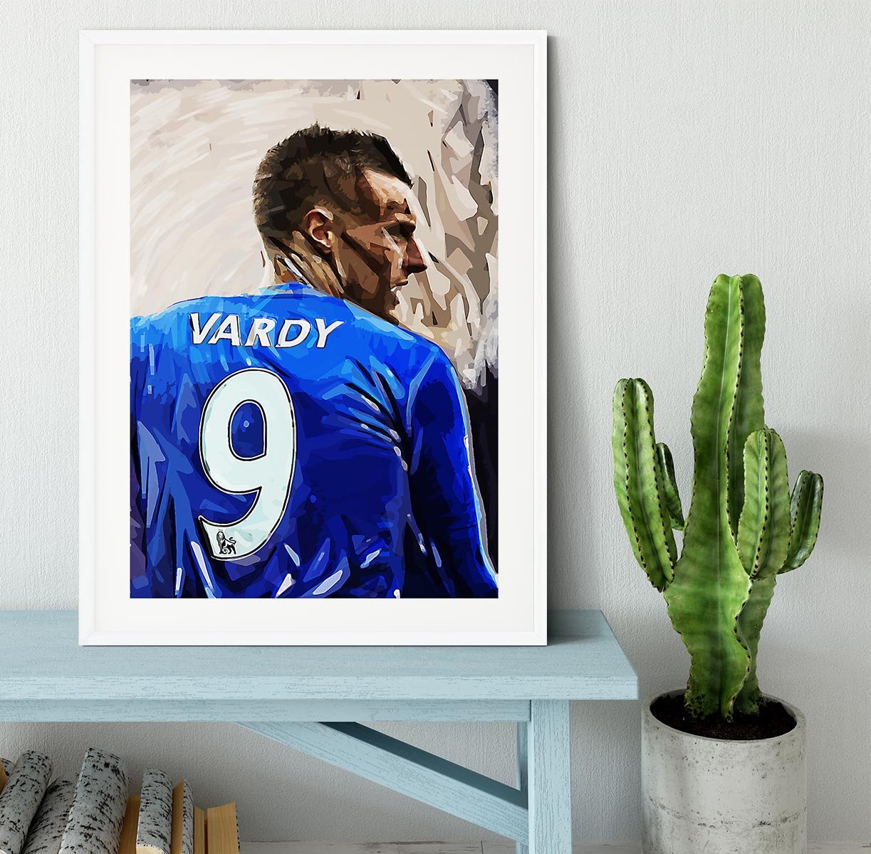 Jamie Vardy Framed Print - Canvas Art Rocks - 5