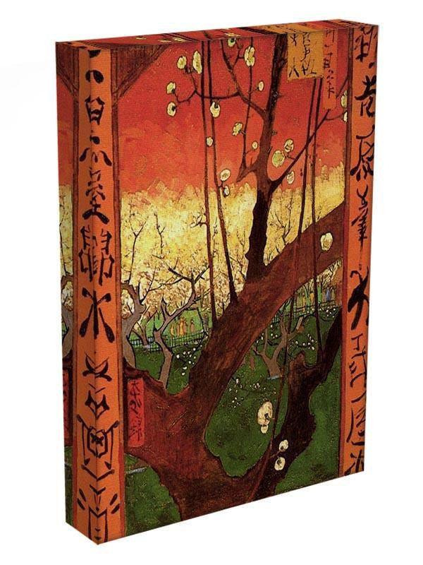 Japonaiserie Flowering Plum Tree after Hiroshige by Van Gogh Canvas Print & Poster - Canvas Art Rocks - 3