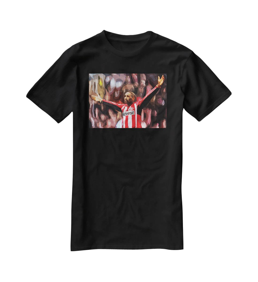 Jermain Defoe T-Shirt - Canvas Art Rocks - 1