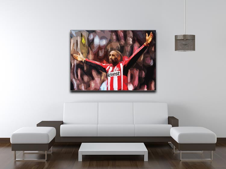 Jermain Defoe Print - Canvas Art Rocks - 4