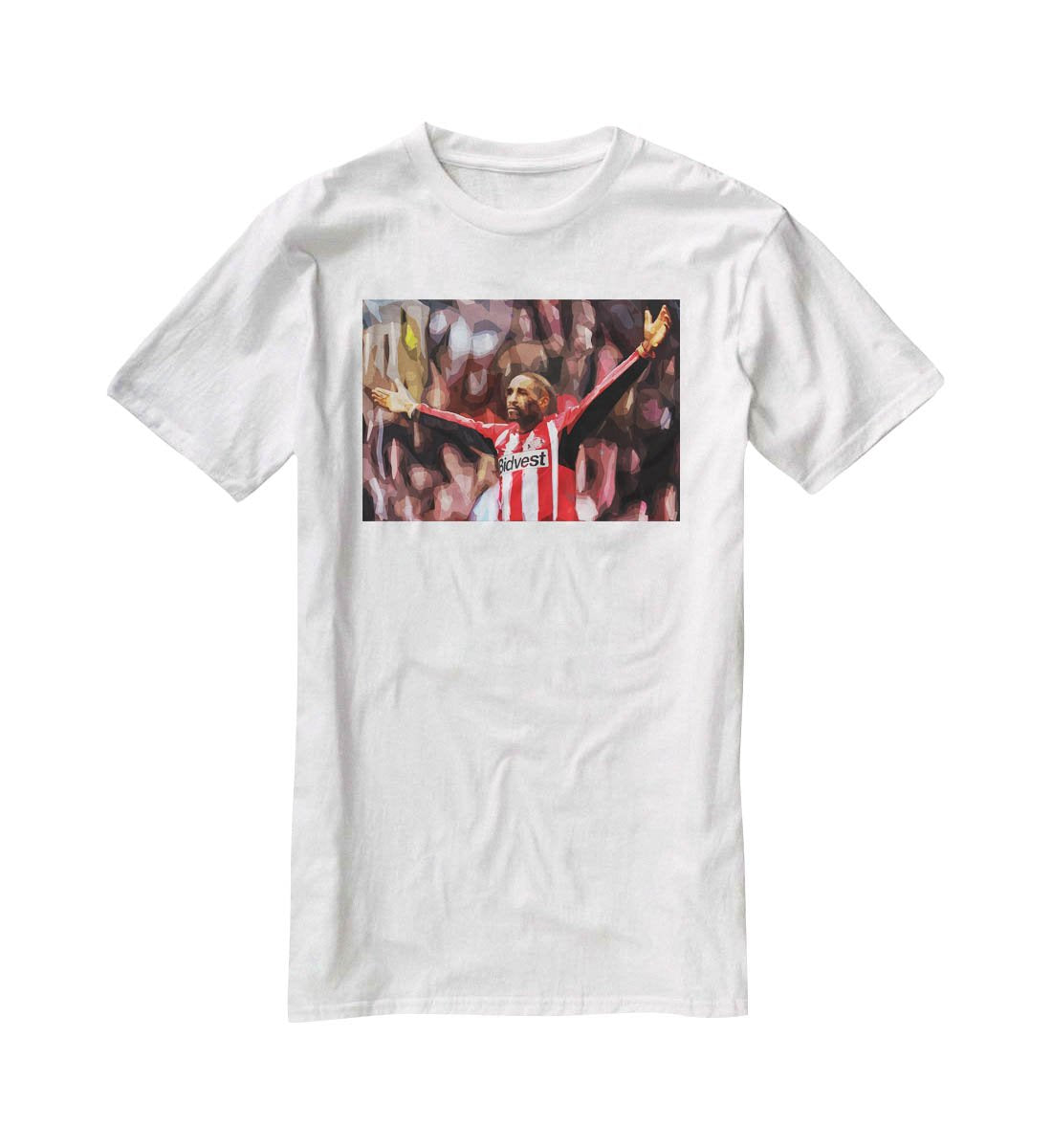 Jermain Defoe T-Shirt - Canvas Art Rocks - 5