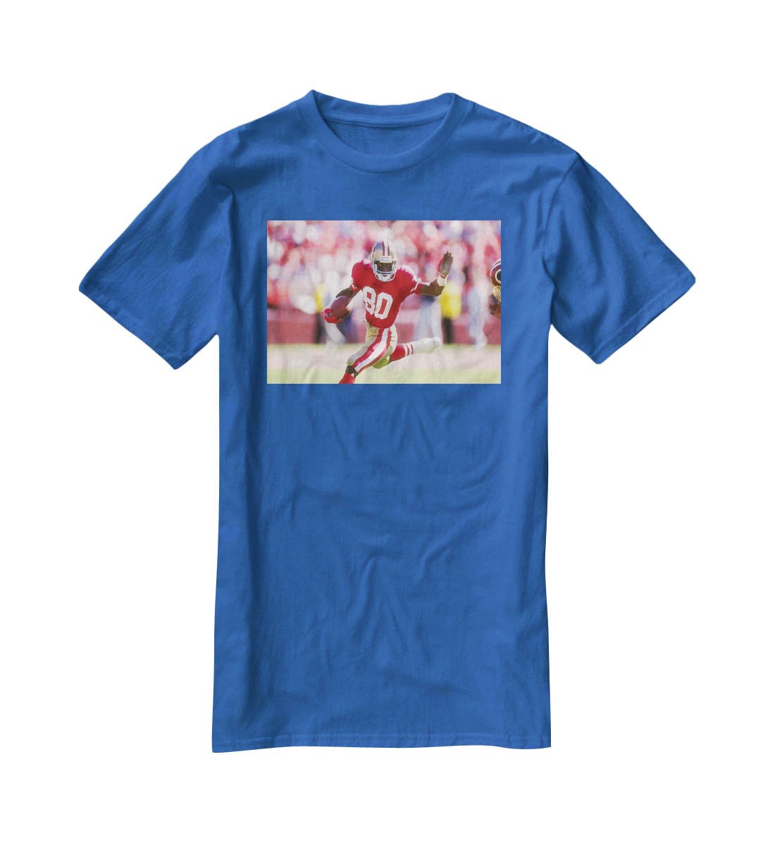 Jerry Rice San Francisco T-Shirt - Canvas Art Rocks - 2