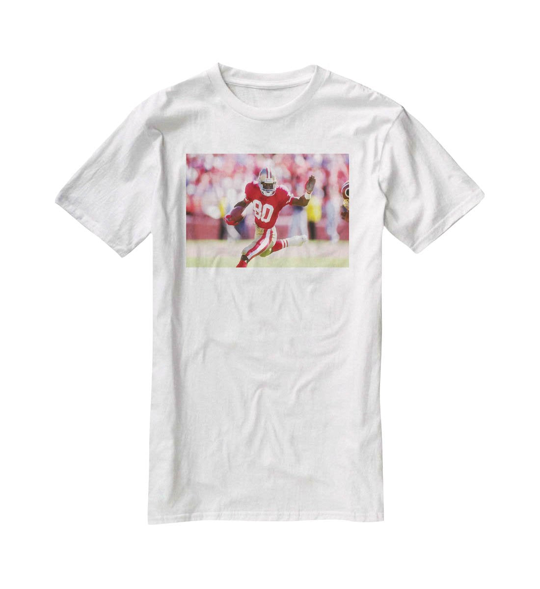 Jerry Rice San Francisco T-Shirt - Canvas Art Rocks - 5