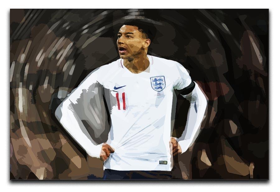 Jesse Lingard England Canvas Print or Poster  - Canvas Art Rocks - 1