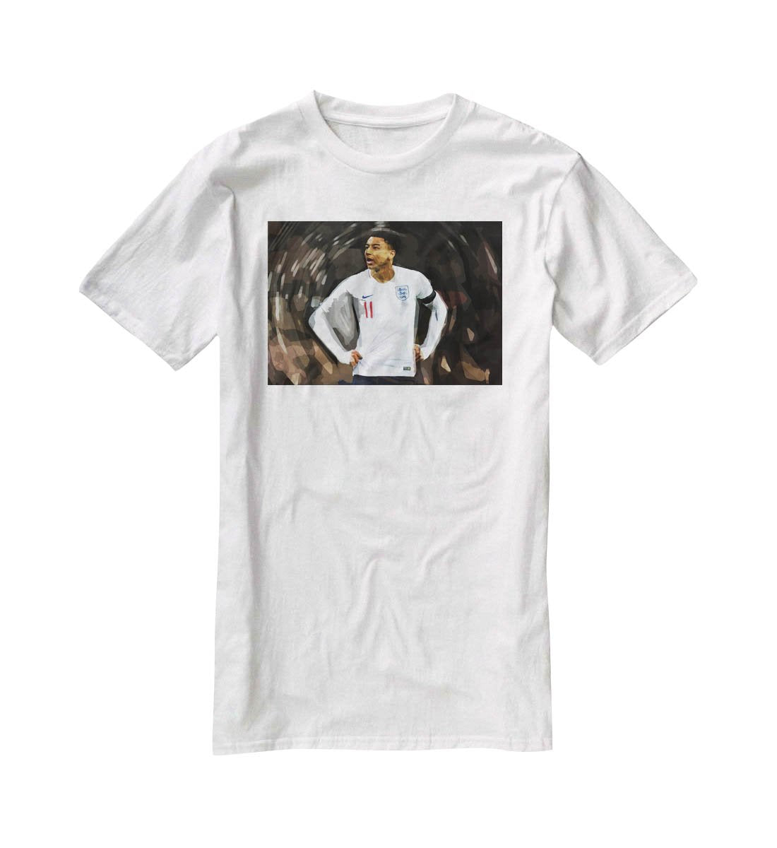 Jesse Lingard England T-Shirt - Canvas Art Rocks - 5