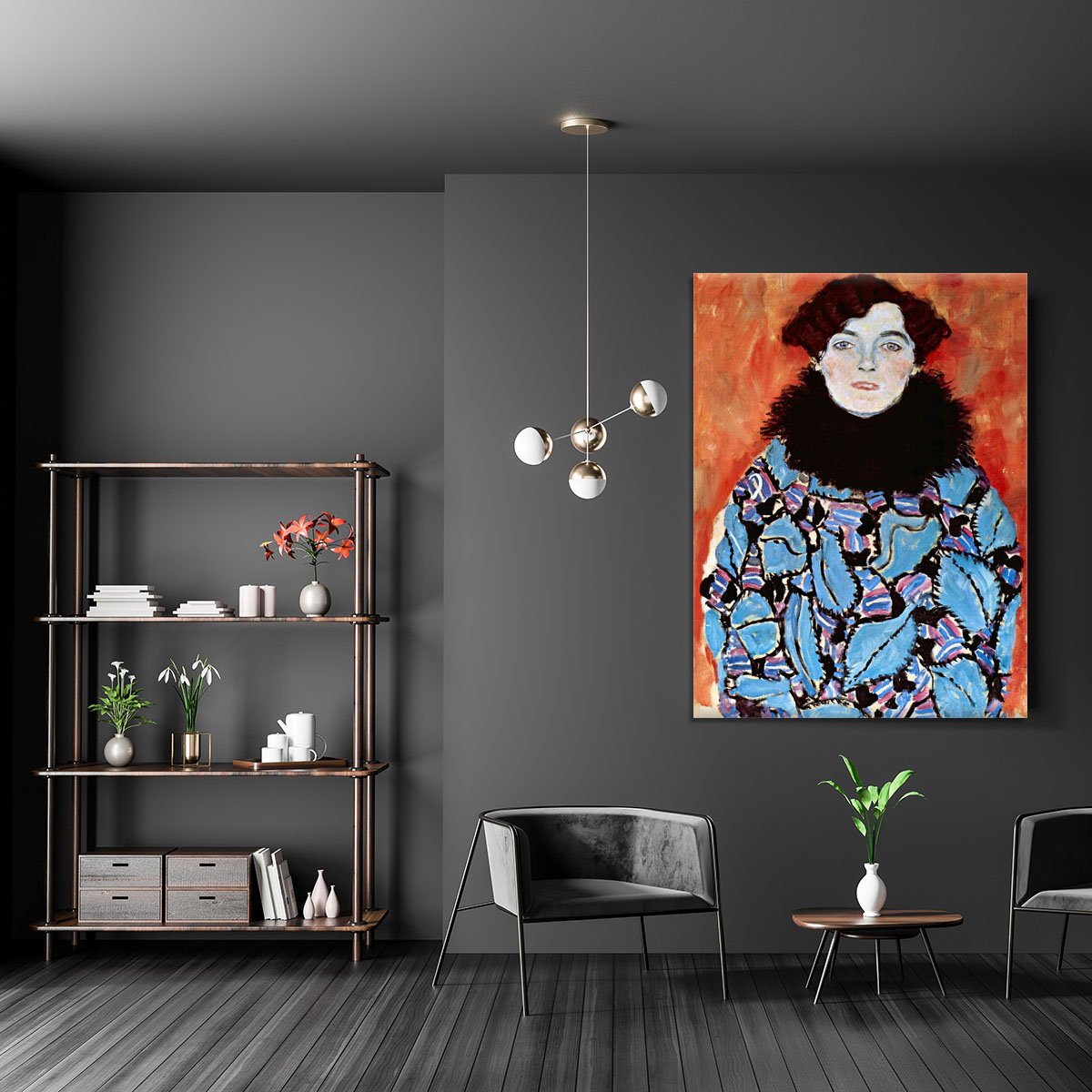 Johanna Staude by Klimt Canvas Print or Poster