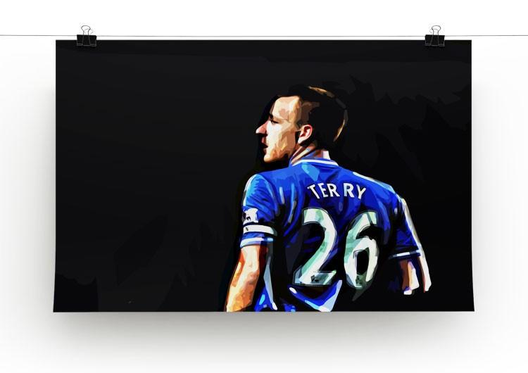 John Terry Print - Canvas Art Rocks - 2