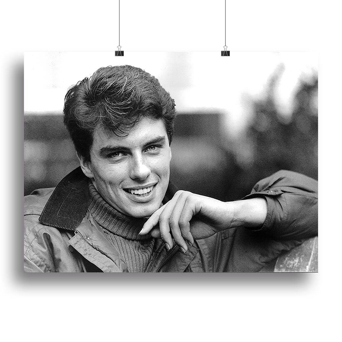 John Barrowman in 1989 Canvas Print or Poster